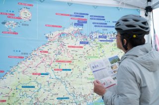 ジテンシャ×旅フェア関連の地図