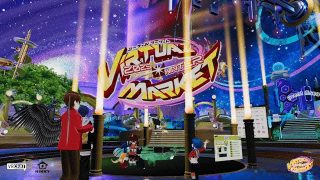 バーチャルマーケットのイベントエリア