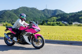 「バイク愛」を広める新顔！女性ライダー奥沙織さんがバイク王アンバサダーに就任！