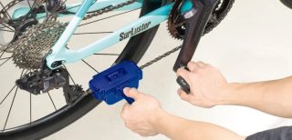 チェーンクリーニングマシン使用イメージ