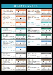 オプションキャンペーンセット一覧