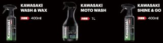 KAWASAKI WASH & WAX, KAWASAKI MOTO WASH, KAWASAKI SHINE & GO