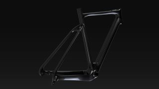 カーボンファイバー製自転車フレーム