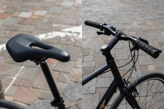 サドルとハンドル周り