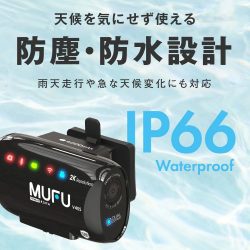 IP66防水防塵の図
