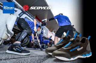 ピットクルーとシューズ