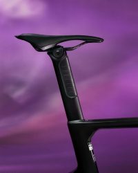 自転車のサドルとシートポスト