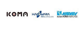 3社のロゴ