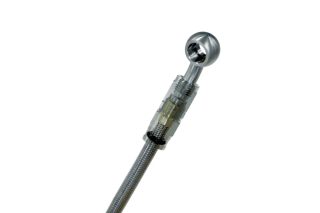 ブレーキホースのクローズアップ