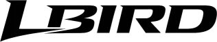 黒い太字で「LBIRD」と書かれたロゴマーク