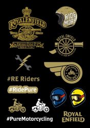 ロイヤルエンフィールドのロゴ