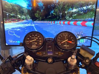 VRシミュレーターの画面