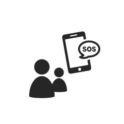 緊急時自動メッセージ送信