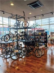ダイワサイクル船橋宮本店 2階店内