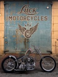 LUCK MOTORCYCLES／Knucklehead Chopper