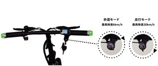 LIBEROTA E-LIBER 01のディスプレイとモード切り替え