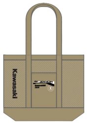 応援メッシュトートバッグ サンドカーキ