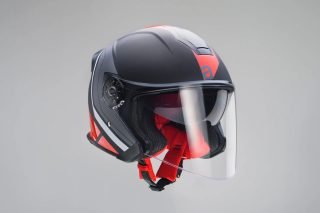 アプリリア純正オープンフェイスヘルメット