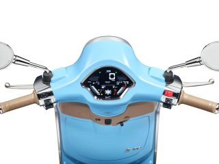 ベスパ スプリントのメーターパネル