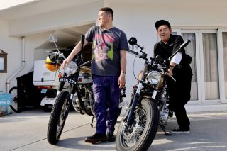 クラシックバイクとくっきー!井戸田潤