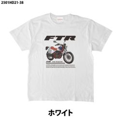 Honda FTR Tシャツデザイン詳細