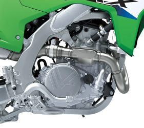 Kawasakiのエンジン部分