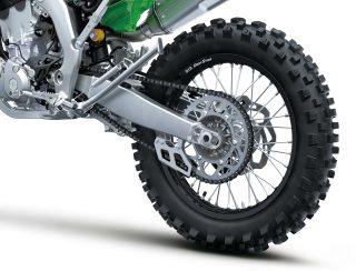 カワサキKX250FXのリア駆動部分