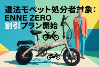 違法モペット処分者対象:ENNE ZERO割引プラン