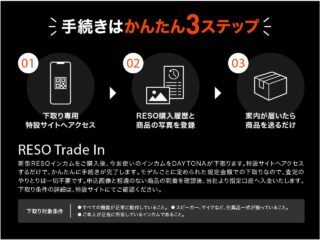 デイトナ「RESO」インカム下取りキャンペーンが好評につき期間延長！お得に最新インカムへアップグレードするチャンス！