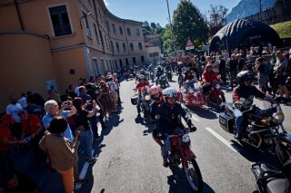 バイクパレードの様子