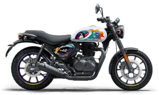 New HUNTER 350 Moonshot White