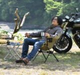 ツーリングがもっと快適に！バイクに積めるハイバックチェア「WIDE/REST」が新登場だよ