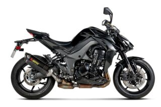 KAWASAKI Z1100に装着されたAKRAPOVICマフラー