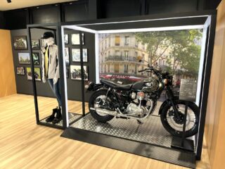 CAGEに展示されたMEGURO K3