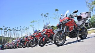 Multistradaオーナー、南紀白浜に大集合！ドゥカティ100周年を祝う特別なミーティング開催！