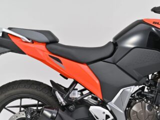 デイトナからVストローム250SX向け！お尻に優しい快適ローダウンシートが登場！