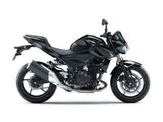 カワサキZ400の側面図