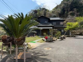 日本家屋と庭園