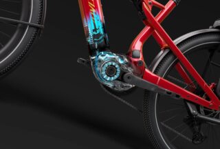 電動アシスト自転車の駆動部分