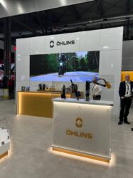 OHLINS展示ブース