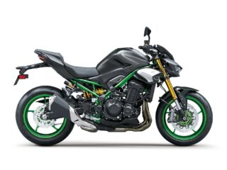 Z900 SEのリアホイールとブレーキ