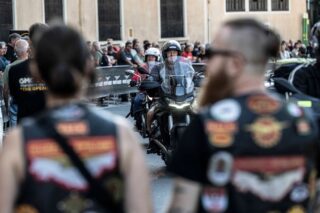バイクイベントのライダー