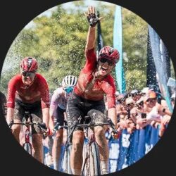 グラベルロードレースでの勝利
