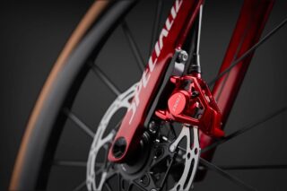 Specializedロードバイクのディスクブレーキ