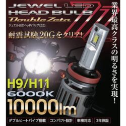 JEWEL LED HEAD BULB Double Zetaの耐震試験クリアの表示