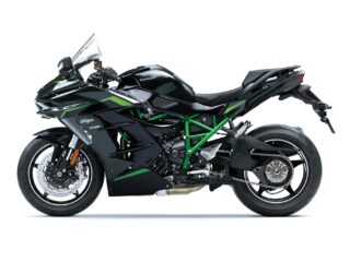 Ninja H2 SX SEのサイドビュー